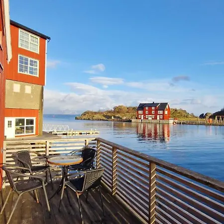 Modern Waterfront Rorbu With Terrace And Stunning Sea View - Free Parking Feriehus *